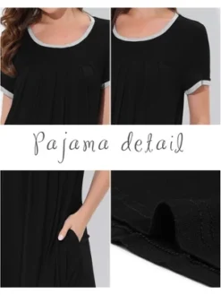 Cheibear Womens Sleepwear Lounge Dress Summer Pajama Nightgown -Cheibear Sales Store GUEST 170d02be 3afd 40d3 942a 3e60e9ac484f