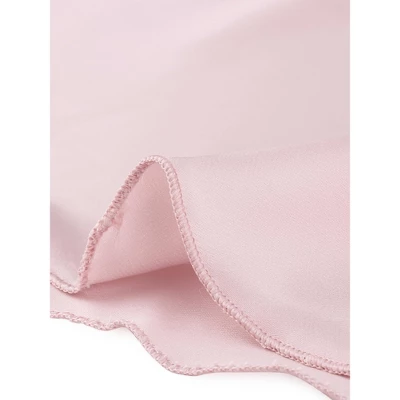 Cheibear Womens Satin Lounge Lace Trim Cami Tops With Shorts Sleepwear Pajamas Sets 4 Cheibear Womens Satin Lounge Lace Trim Cami Tops With Shorts Sleepwear Pajamas Sets - Image 4