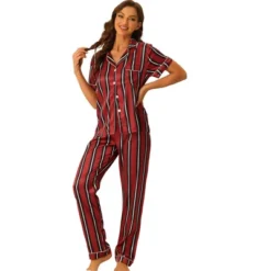 Cheibear Women's Silky Floral Short Sleeves Sleepshirt With Pants Pjs Set 2 Pcs 25 Cheibear Women's Silky Floral Short Sleeves Sleepshirt With Pants Pjs Set 2 Pcs -Cheibear Sales Store GUEST 2c270fd2 e855 4724 91a5 8c6a3936ac5d