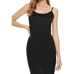 Cheibear Womens Satin Pajama Cami Dress Nightshirt Sleepwear Lounge Long Nightgown -Cheibear Sales Store GUEST 335575b3 db12 4c92 8581 e45ca197667a