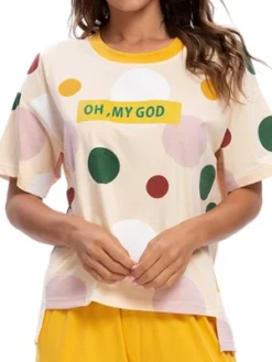 Cheibear Womens Sleepwear Crew Neck Cute Print With Pants Loungewear Pajama Set 7 Cheibear Womens Sleepwear Crew Neck Cute Print With Pants Loungewear Pajama Set -Cheibear Sales Store GUEST 3befd90f bdf2 4890 82b9 254918b09cb0