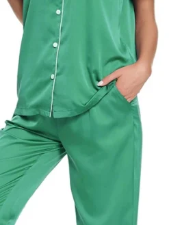 Cheibear Womens Sleepwear Buton Down With Pants Nightwear Lounge 2pcs Pajama Set -Cheibear Sales Store GUEST 46f66b0e 592a 45c9 b6c9 bf73e3401ddd