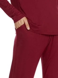 Cheibear Womens Lounge Sets V Neck Lace Nightwear With Pants Loungewear Pajamas -Cheibear Sales Store GUEST 4715829c 0b0f 4964 b387 fa9a61e06d5f