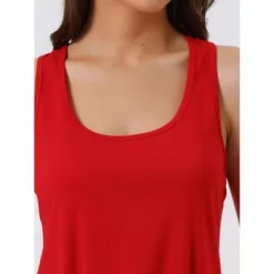 Cheibear Women's Tank Racerback Sleeveless Nightgown -Cheibear Sales Store GUEST 4d956067 bc09 48a5 96c7 c46220b0a60c