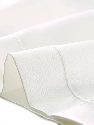 Cheibear Womens Satin Crop Button Down Long Sleeve Shirt Pants Loungwear Set 4 Cheibear Womens Satin Crop Button Down Long Sleeve Shirt Pants Loungwear Set - Image 4