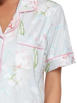 Cheibear Womens 2pcs Floral Button Down Pajama Set Nightwear Sleepwear -Cheibear Sales Store GUEST 50f1e591 43bd 4bcf a635 616cc3eb4797