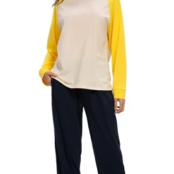 Cheibear Womens Sleepwear Round Neck Nightwear With Pants Pajama Lounge Set -Cheibear Sales Store GUEST 5f3947cf f7d2 4cfe b0e2 221397abb3df