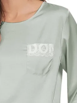 Cheibear Womens Satin Sleepwear Lounge With Pants Nightwear 3/4 Sleeves Pajama Set 12 Cheibear Womens Satin Sleepwear Lounge With Pants Nightwear 3/4 Sleeves Pajama Set -Cheibear Sales Store GUEST 6c7b6352 4235 4df3 a10b 4545841ca01b