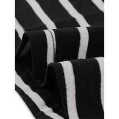 Cheibear Women's Zip Front Robe 3/4 Sleeve Striped Long Bathrobe Dress Pajama -Cheibear Sales Store GUEST 6ccad4b9 9415 4e0a 8eab d596f5026350