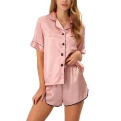 Cheibear Women's Silky Satin Polka Dots Nightwear With Shorts Lounge Set 21 Cheibear Women's Silky Satin Polka Dots Nightwear With Shorts Lounge Set -Cheibear Sales Store GUEST 6feb3e28 6c73 49d4 9e49 8d7ffef5d354