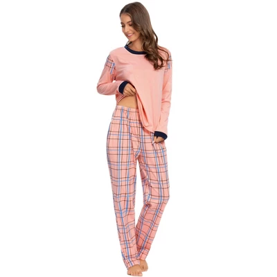 Cheibear Womens Sleepwear Pjs Lounge Round Neck With Pants Nightwear Pajama Set 1 Cheibear Womens Sleepwear Pjs Lounge Round Neck With Pants Nightwear Pajama Set
