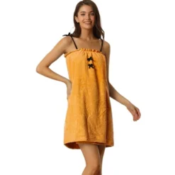 Cheibear Womens Spa Towels Snap Closure Camisole Towel Wrap Bathrobe -Cheibear Sales Store GUEST 79434dc2 5239 4e42 b461 75aa0bf3bf56