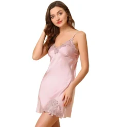 Cheibear Womens Satin Pajama Silk Nightgown Lounge Nightdress With Robe Sets -Cheibear Sales Store GUEST 7ae0049e 7435 43e0 9ad4 d47a8eb14d2a