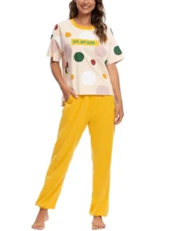 Cheibear Womens Sleepwear Crew Neck Cute Print With Pants Loungewear Pajama Set 9 Cheibear Womens Sleepwear Crew Neck Cute Print With Pants Loungewear Pajama Set -Cheibear Sales Store GUEST 80e27bd0 9a15 423d bf39 434f4578b4c1