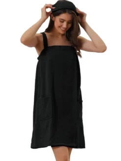 Cheibear Womens Towel Wrap Bathrobe Spa Towels Robe With Adjustable Closure For Gym Shower -Cheibear Sales Store GUEST 855e5a3c 1390 4a46 bf54 059f55925953