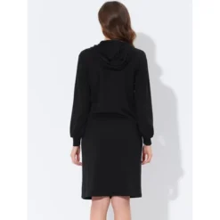 Cheibear Womens Sleepwear Pajama Dress With Pockets Lounge Nightshirt Hoodies Nightgown -Cheibear Sales Store GUEST 94074b99 efee 40bc aad6 39283640df95