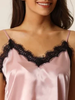 Cheibear Womens Satin Lounge Lace Trim Cami Tops With Pants Sleepwear Pajamas Sets 9 Cheibear Womens Satin Lounge Lace Trim Cami Tops With Pants Sleepwear Pajamas Sets -Cheibear Sales Store GUEST 94094598 d3f9 448a 9593 110b0cb78acf