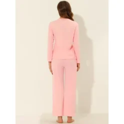 Cheibear Womens Pajama Set Nightwear Lounge Cute Cat Long Sleeve Tops With Pants Sleepwear -Cheibear Sales Store GUEST 97407e44 38ae 4257 8915 95c0f4bbe40b