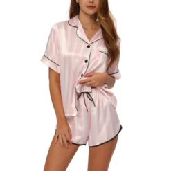 Cheibear Women's Silky Satin Polka Dots Nightwear With Shorts Lounge Set 18 Cheibear Women's Silky Satin Polka Dots Nightwear With Shorts Lounge Set -Cheibear Sales Store GUEST a108047e ebc4 4263 9d32 50ad05707f4e