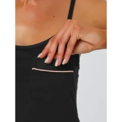 Cheibear Women Cami Top And Shorts Color Block Pajama Sleepwear -Cheibear Sales Store GUEST b2fc8110 a809 4ee1 abc8 ba8b40921598