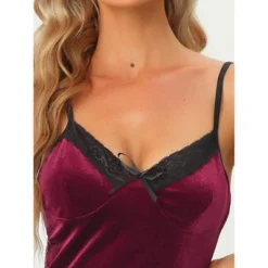 Cheibear Women Cami Nightgown Nightshirt Camisole Dress Lounging Pajama 8 Cheibear Women Cami Nightgown Nightshirt Camisole Dress Lounging Pajama -Cheibear Sales Store GUEST c6626d30 57f5 4278 b19b 6d4b86994da5