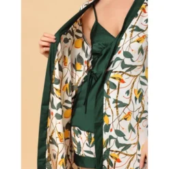 Cheibear Womens Satin Floral Lounge Cami Nightgown Sleepwear 4pcs Pajama Sets -Cheibear Sales Store GUEST d796020b af1f 4a5a 81ba f6329a6ff47c