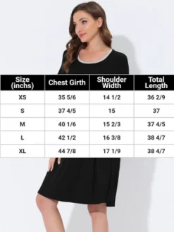 Cheibear Womens Sleepwear Lounge Dress Summer Pajama Nightgown -Cheibear Sales Store GUEST eaf0cc2a 903c 4240 a023 9ea4d9856dff