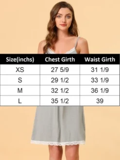 Cheibear Womens Nightgown Pajama V Neck Lace Nightdress Sleepwear Lounge Dress 14 Cheibear Womens Nightgown Pajama V Neck Lace Nightdress Sleepwear Lounge Dress -Cheibear Sales Store GUEST ef29ee05 5d6c 48ea 8b88 44ea01d078bb