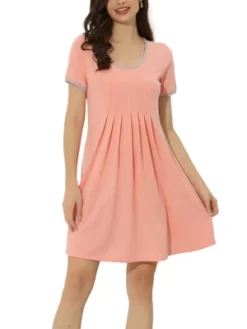 Cheibear Womens Sleepwear Lounge Dress Summer Pajama Nightgown -Cheibear Sales Store GUEST f11fd0c0 46fc 4773 bd6c f5928f4ae1f1