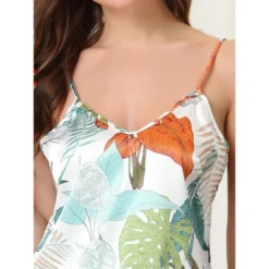 Cheibear Womens Silk Pajamas Set Sleepwear Nightwear Cami Tops With Shorts Loungewear Floral -Cheibear Sales Store GUEST f7801472 ae58 4d22 be79 4dd31a5dbda8